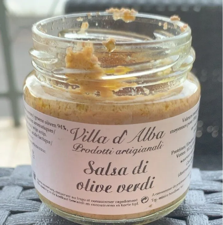 Tapenade olive verte