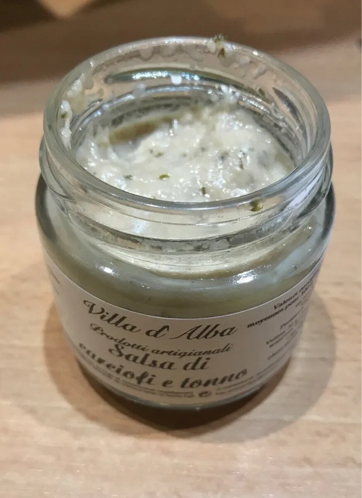 Salsa di carciofi e tonno