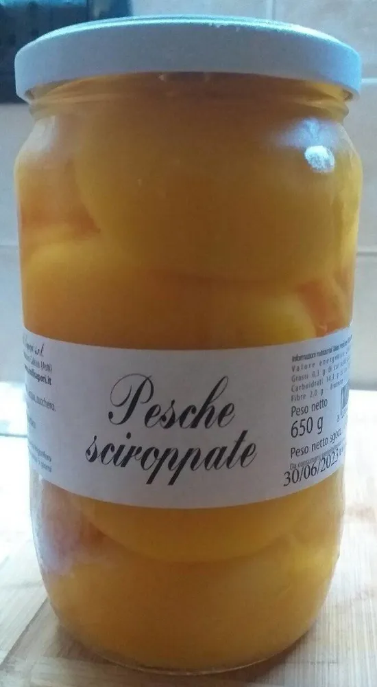 Pesche Sciroppate