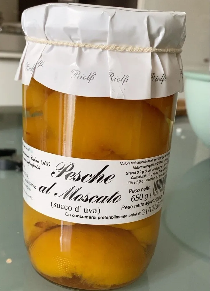 Pesche al moscato