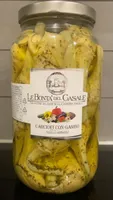 Carciofi con gambo alla romana