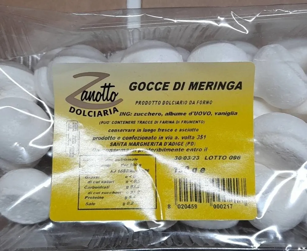 Gocce di meringa