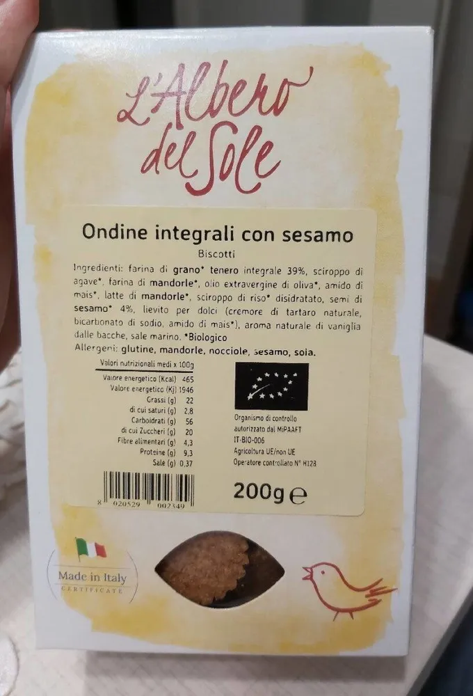 Ondine integrali con sesamo
