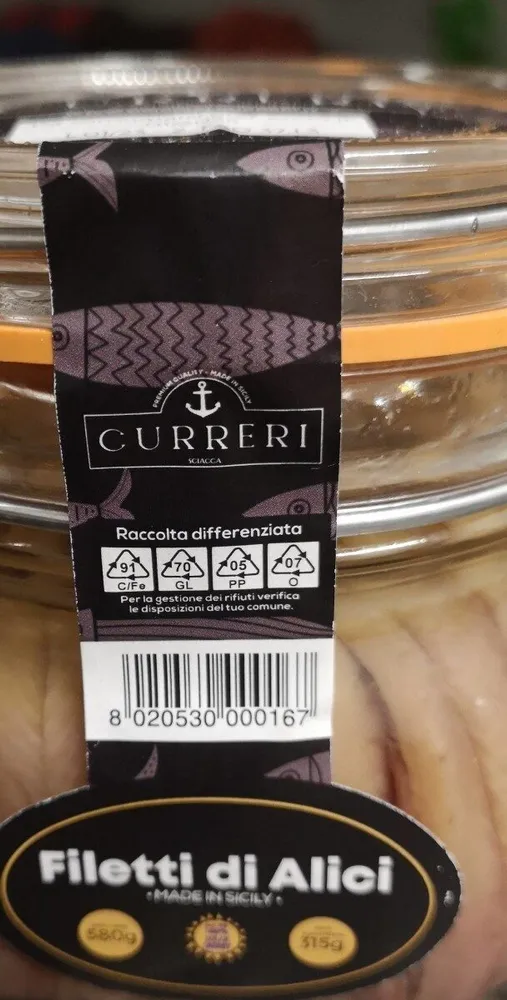 Alici sott'olio