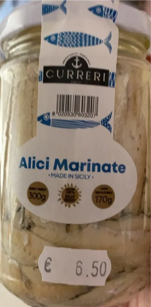 Alici marinate