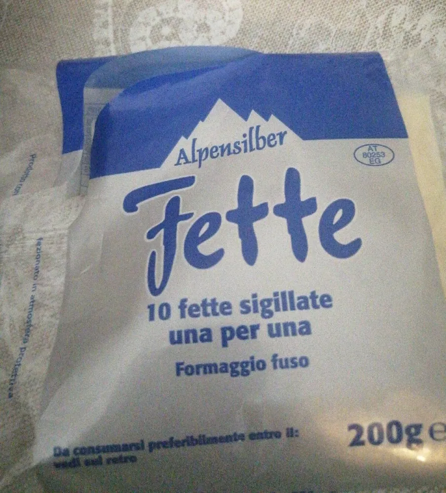 Fette formaggio fuso