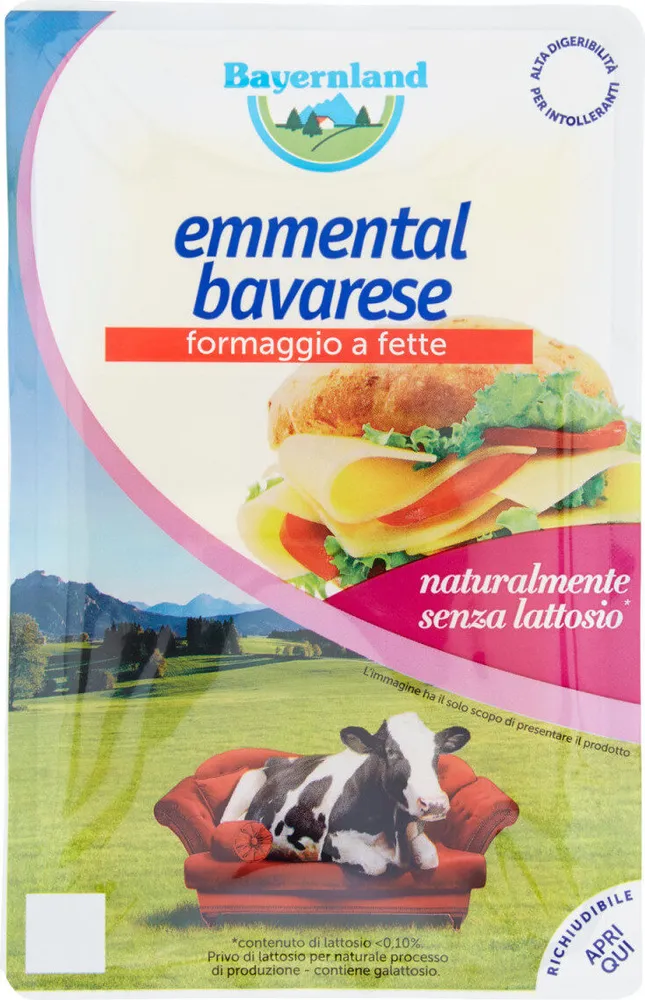 Emmental bavarese a fette