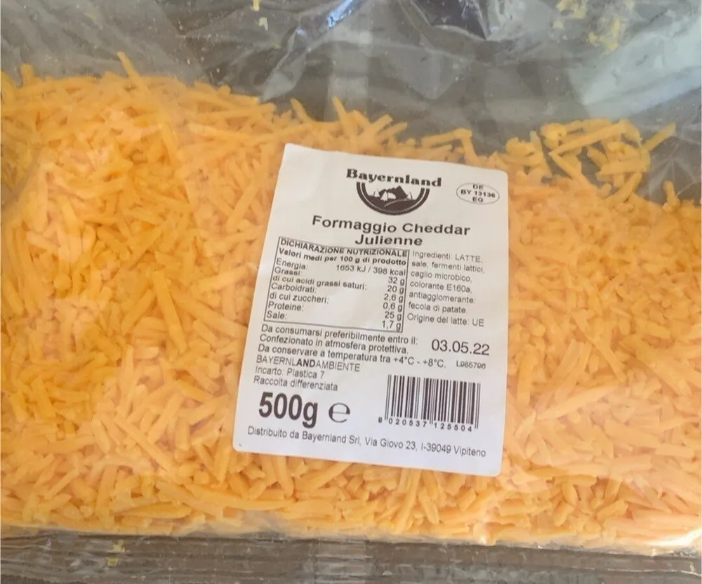 Formaggio cheddar