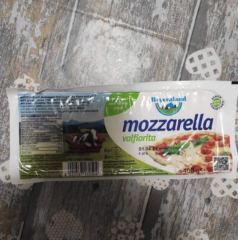Mozzarella valfiorita