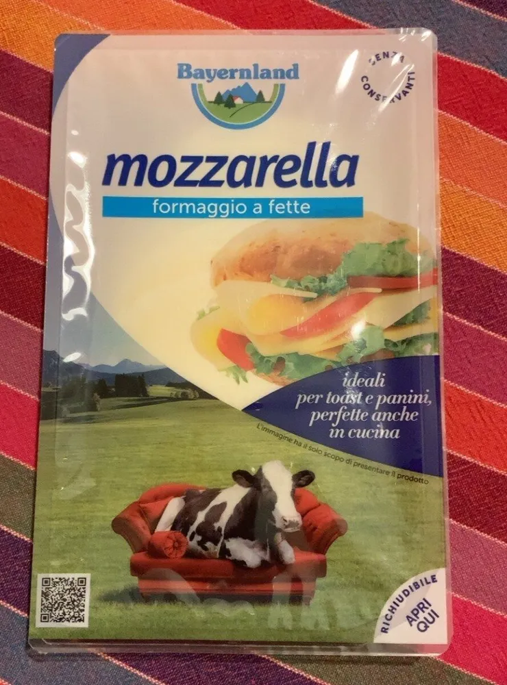 mozzarella a fette