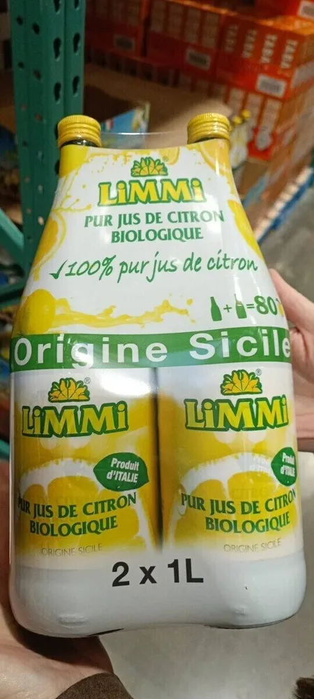 limmi pur jus de citron biologique