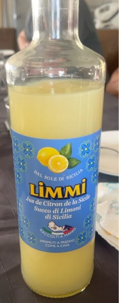 Succo e polpa di Limone di Sicilia