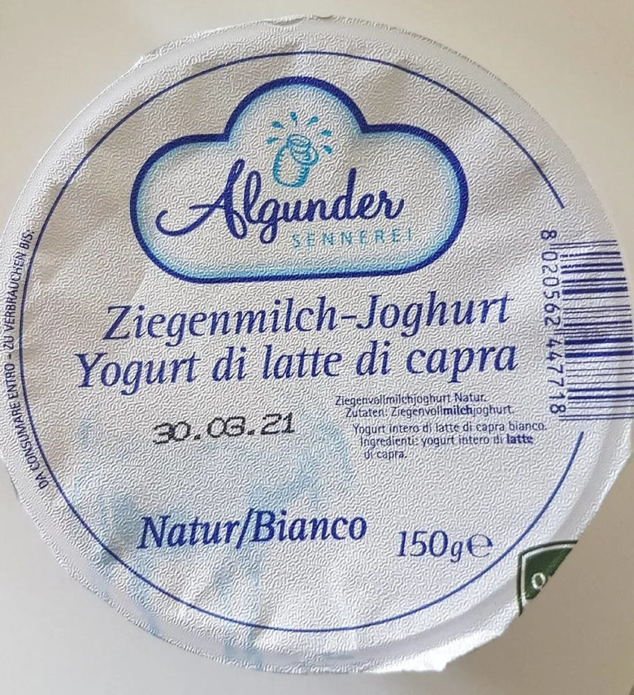 Yogurt di latte di capra