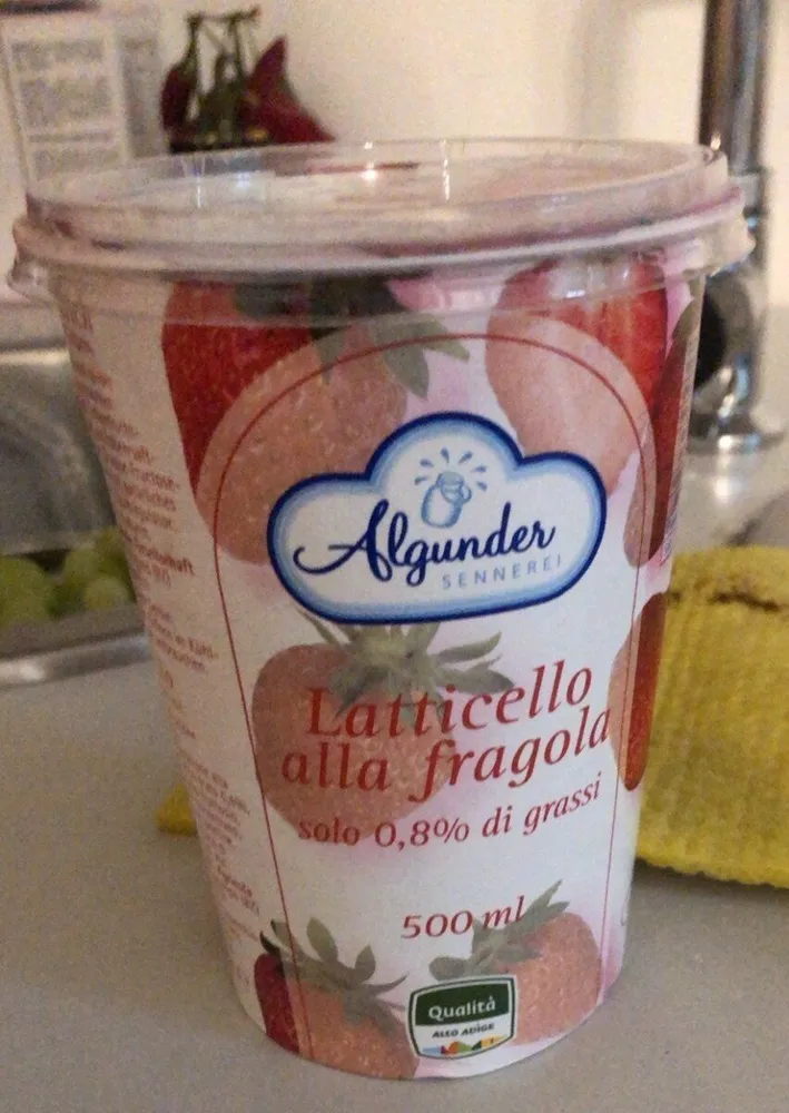 Latticello alla fragola