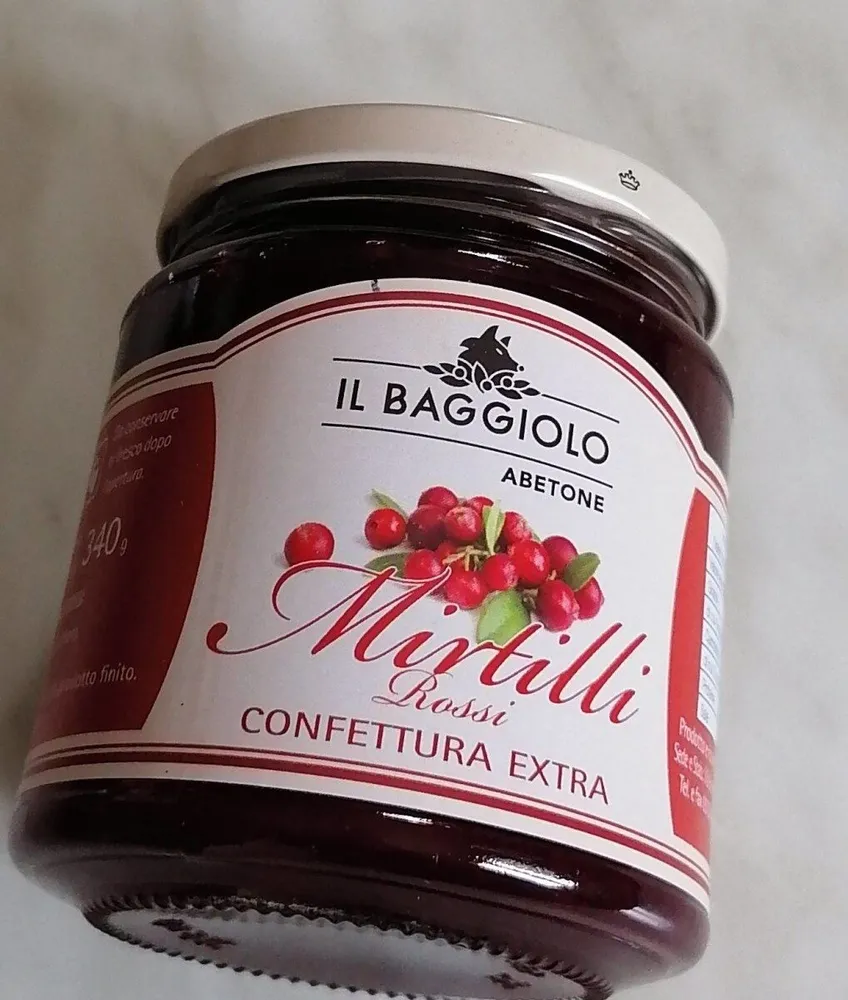 Confettura extra mirtilli