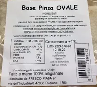 Base pinsa OVALE