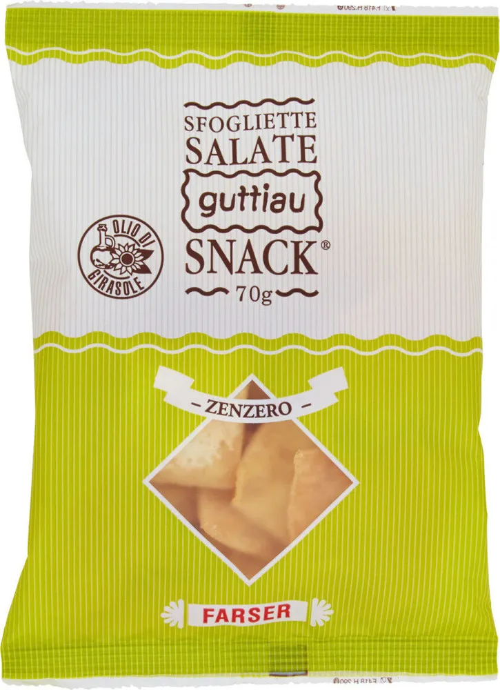 Sfogliette salate zenzero