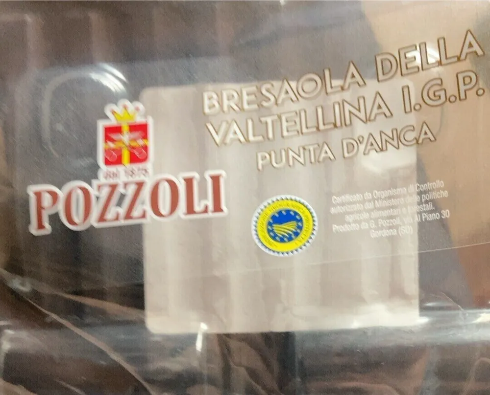 Bresaola della Valtellina I.G.P.