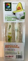 Tramezzini strachicco di riso & avocado