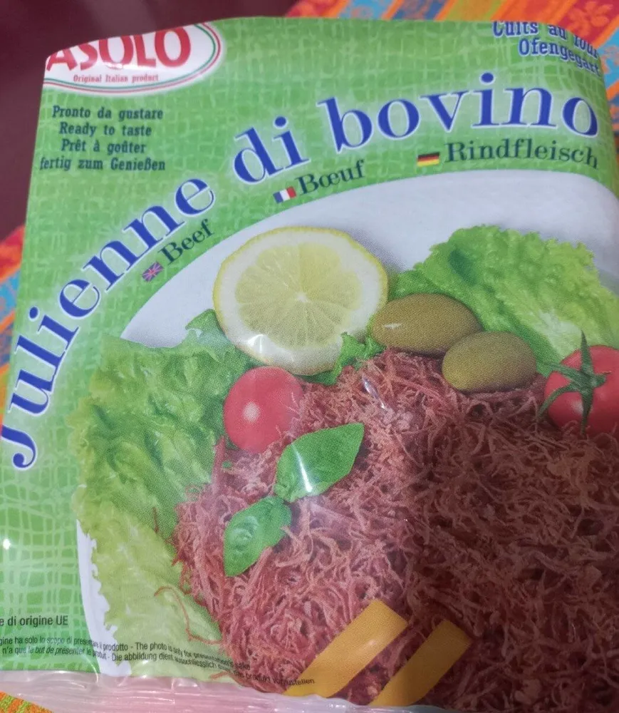 Julienne di bovino