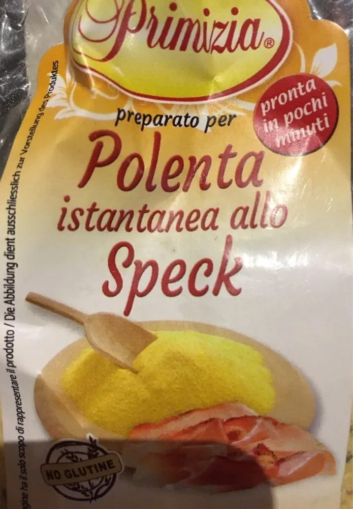 Polenta instantanee au speck