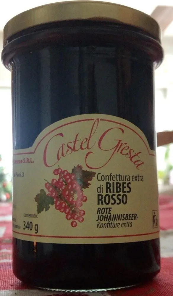 Confettura extra di RIBES ROSSO