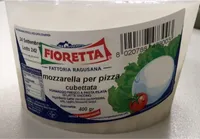 Mozzarella per pizza cubettata