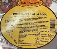 Bruschette alla soia