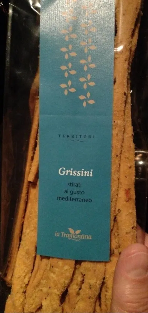 Grissini stirati mediterranei