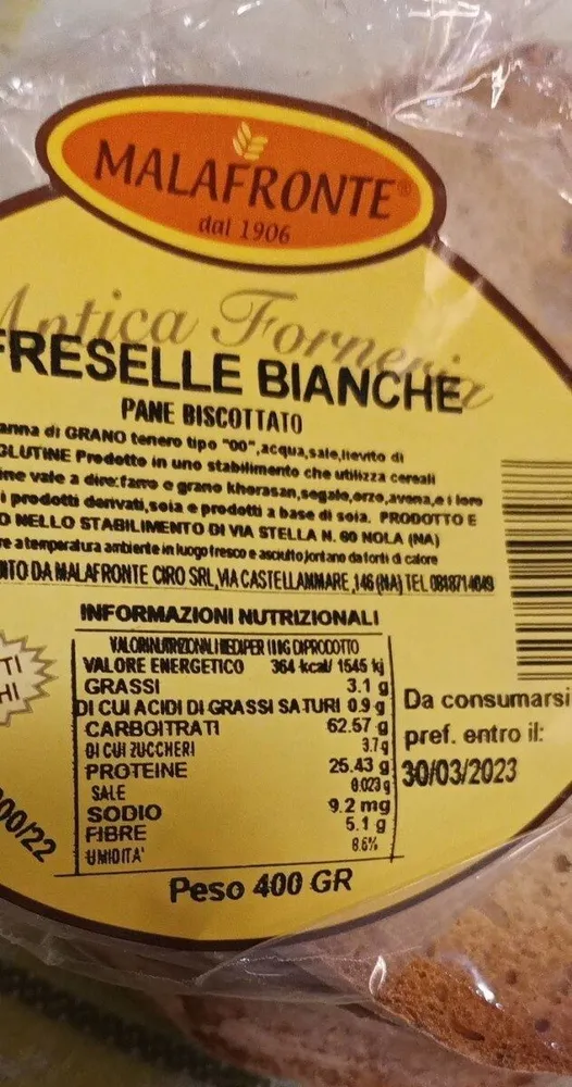 Friselle bianche