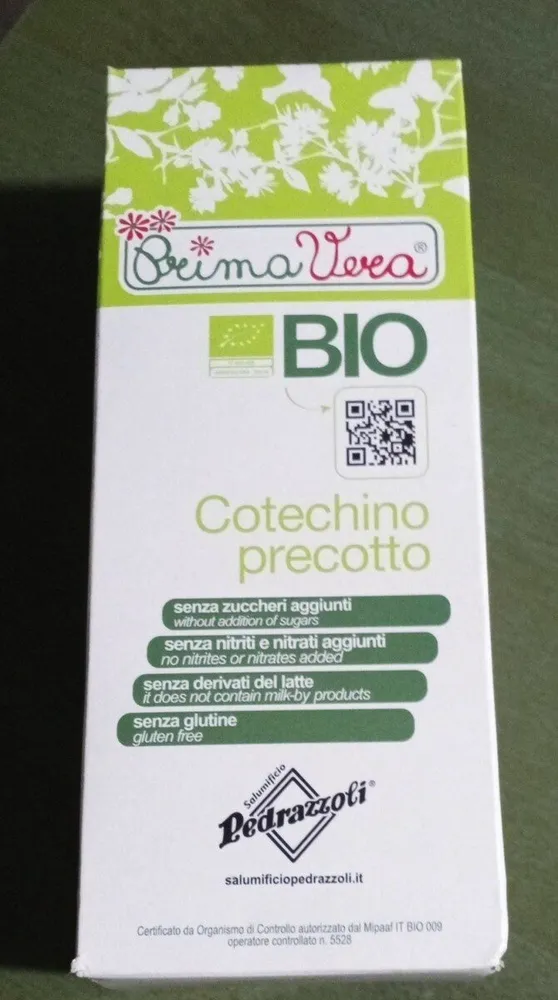 Cotechino precotto Prima Vera