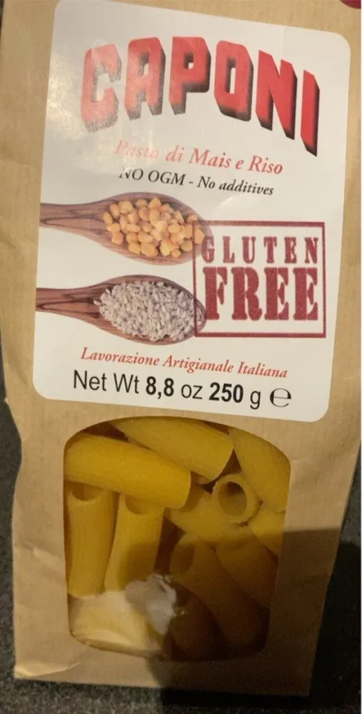 Pates mais et riz