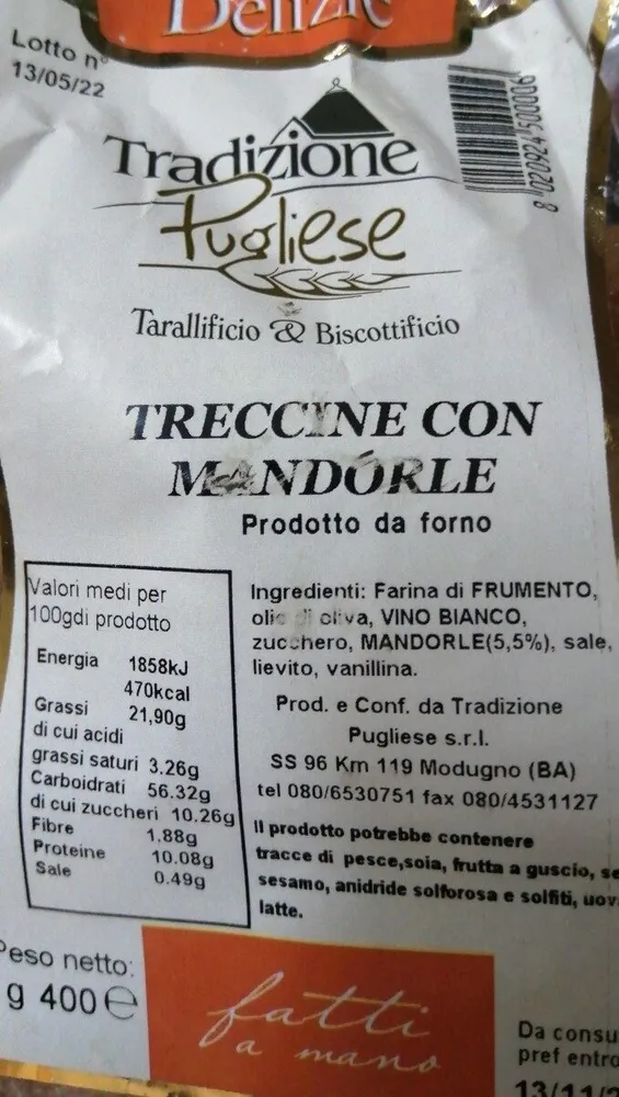 Trecce Con Mandorle