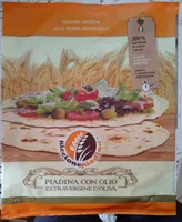 Piadina con olio extravergine d'oliva