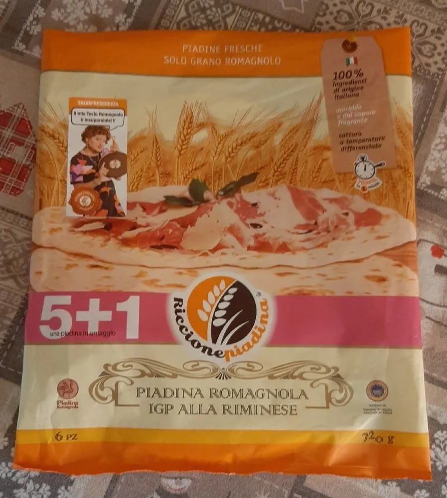 Piadina romagnola igp