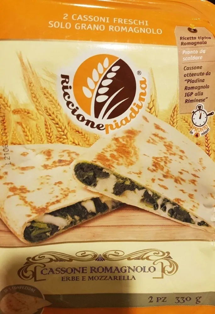 Cassone Romagnolo Erbe e Mozzarella