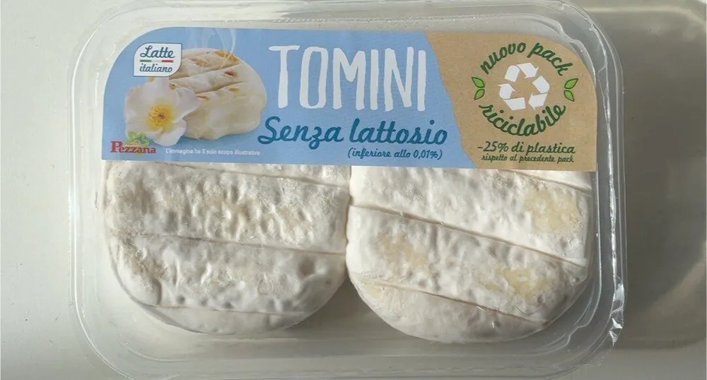 tomini senza lattosio