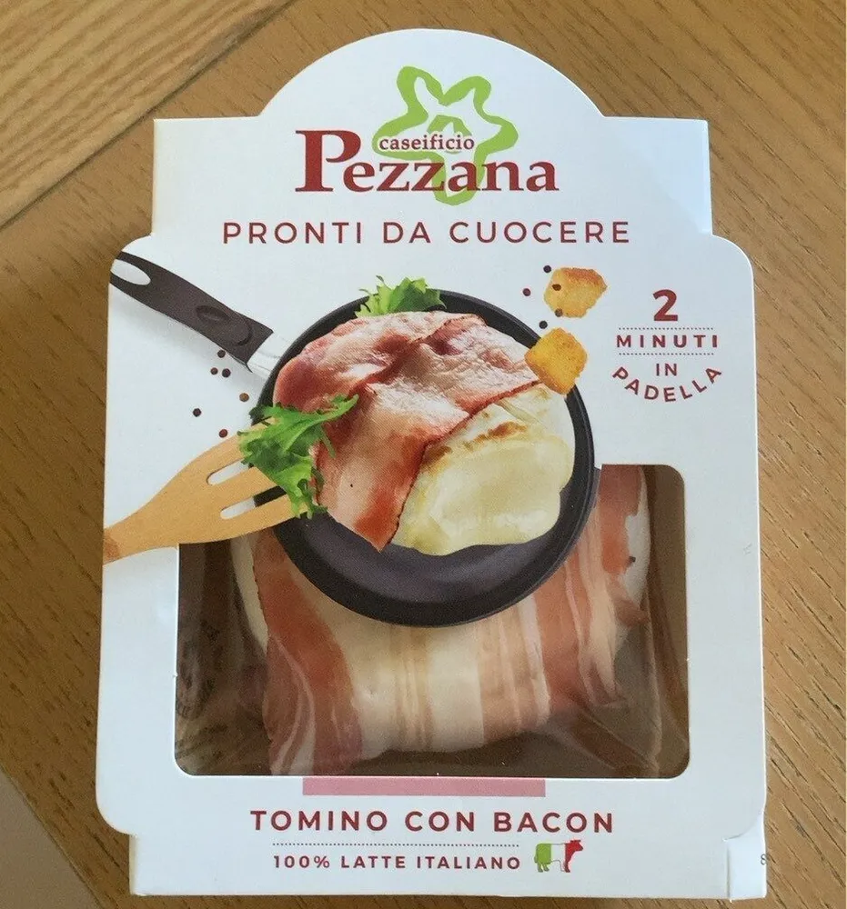 Tomino con bacon