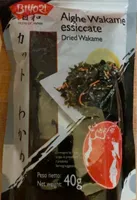 Alghe wakame essiccate