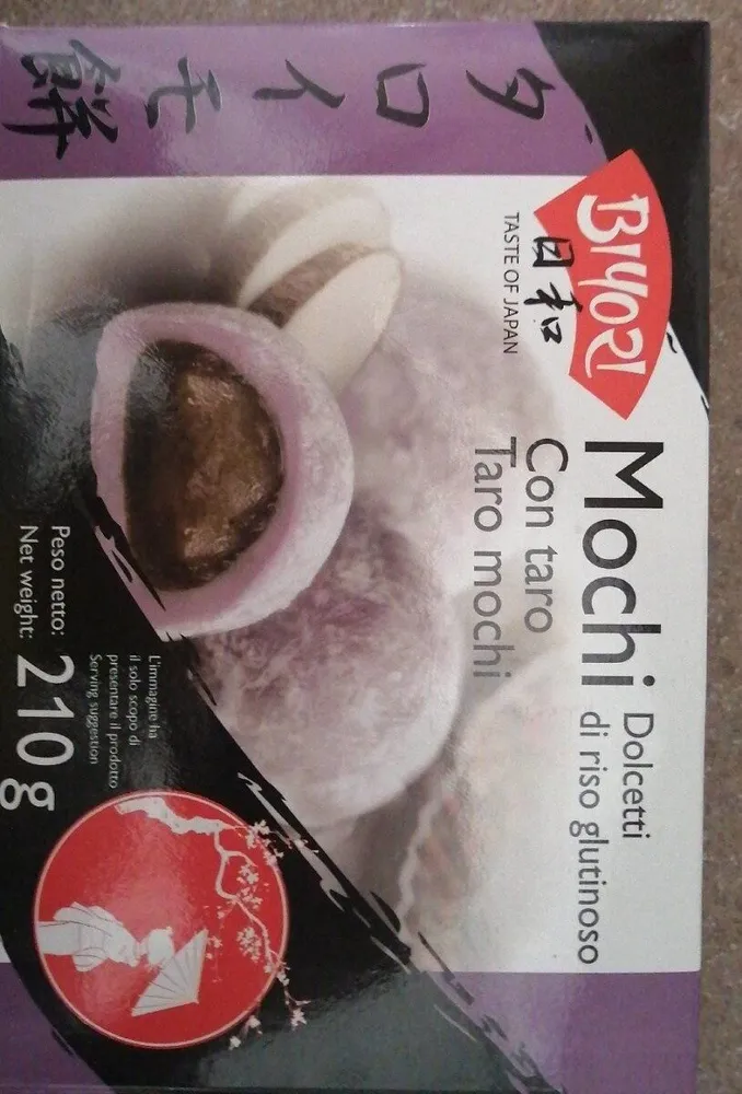 Mochi con Taro