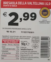 Bresaola della Valtellina