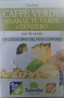 Tisana caffè verde, ananas, tè verde e zenzero