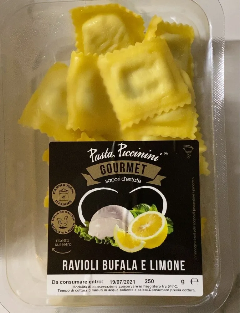 Ravioli Bufala e Limone