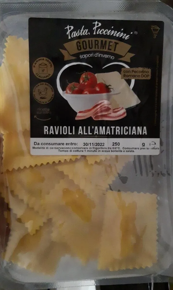Ravioli all'amatriciana