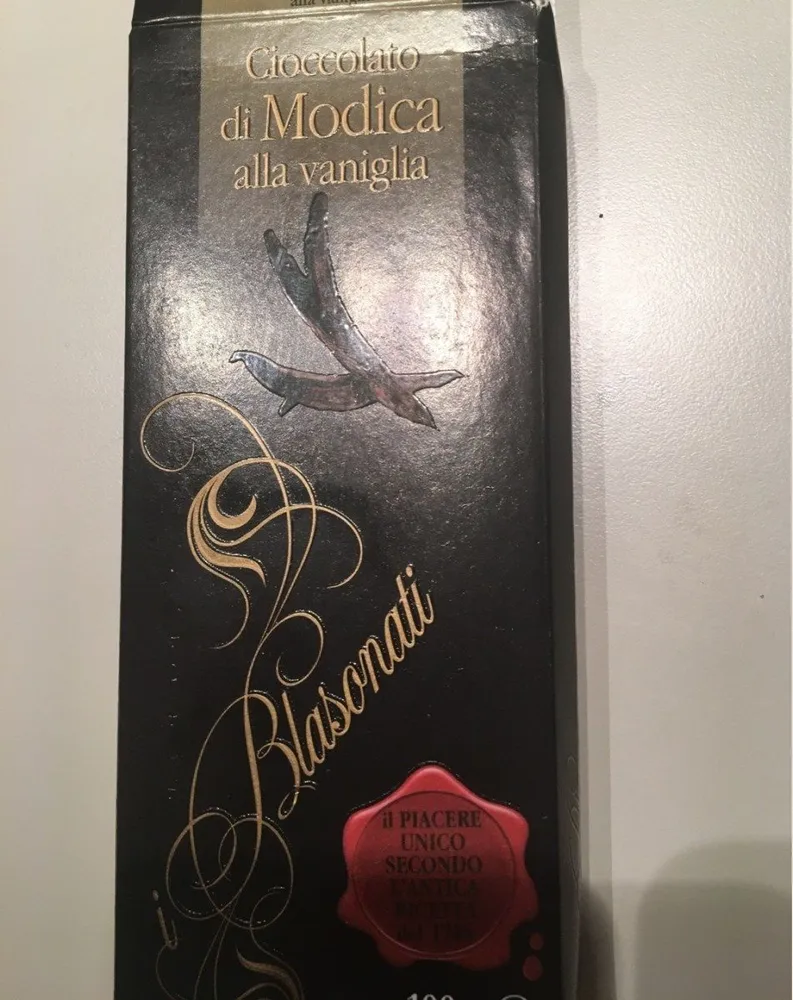Cioccolato di Modica alla vaniglia