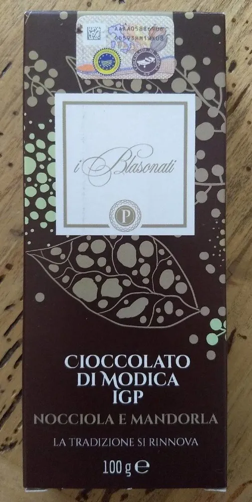 Cioccolato di Modica Nocciola e Mandorla