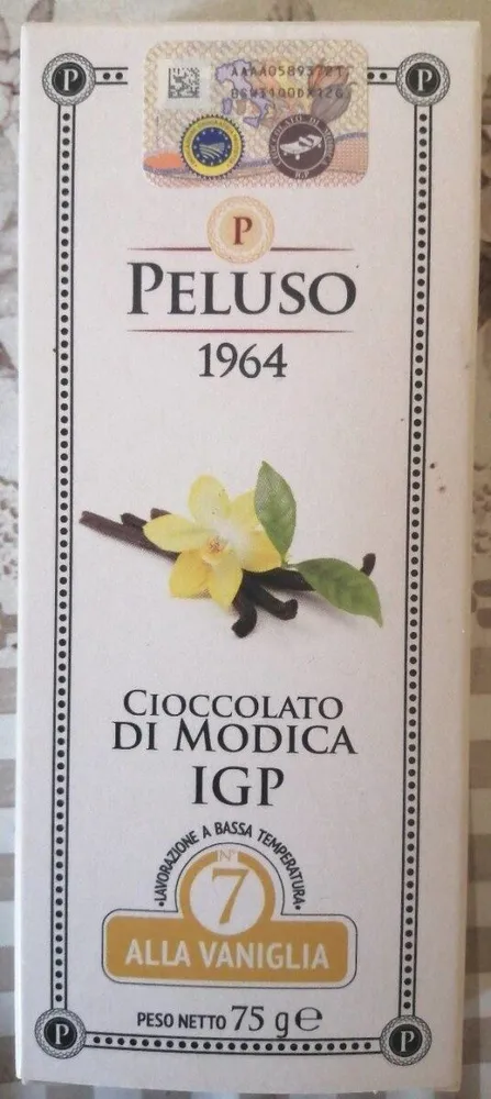 Cioccolato di modica alla vaniglia