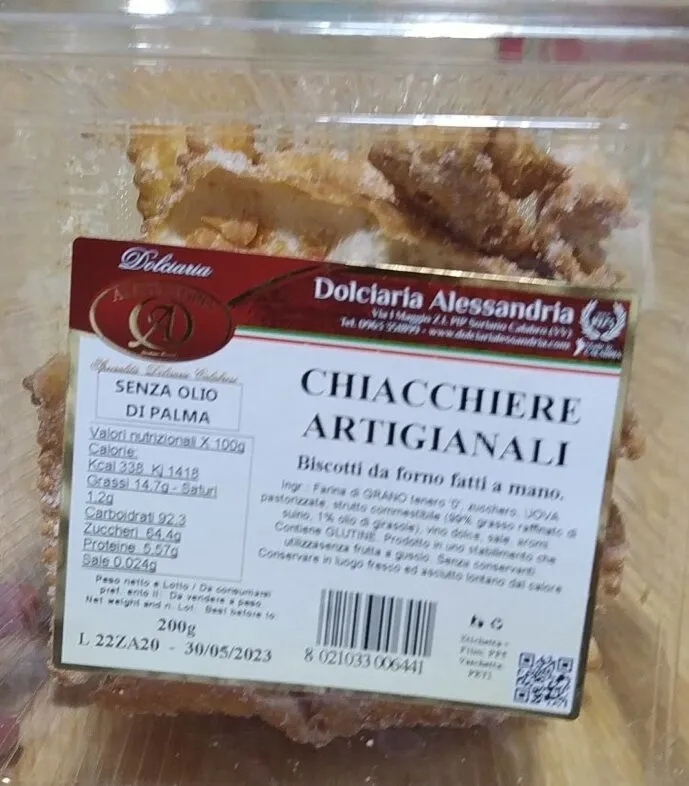 Chiacchiere artigianali
