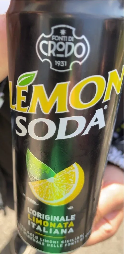 Lemon soda