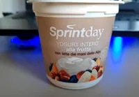Yougurt intero con latte dei masi delle Alpi